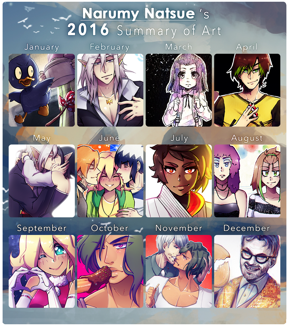 Summary of Art 2016 - NarumyNatsue