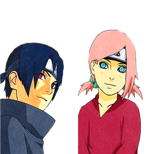 Hanami Uzumaki and Karasu Uchiha Render