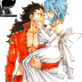 Levy and Gajeel Render