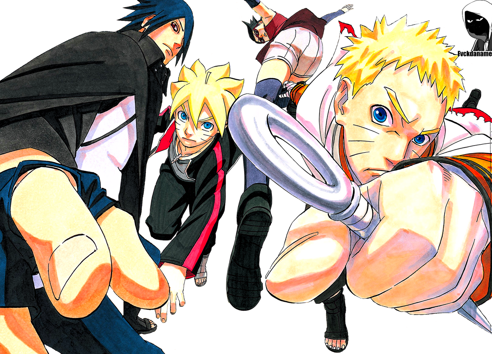 Naruto, Sasuke, Sarada, And Boruto #LookAtTheirSmiles  Naruto, Naruto  shippuden sasuke, Naruto shippuden anime