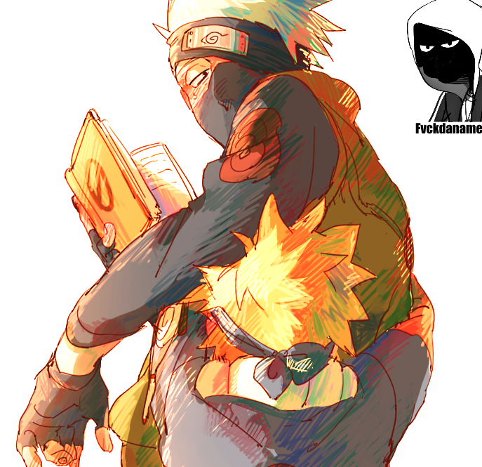 kakashi sensei naruto uzumaki with