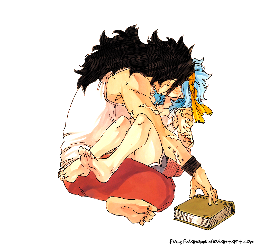 Levy and Gajeel Render