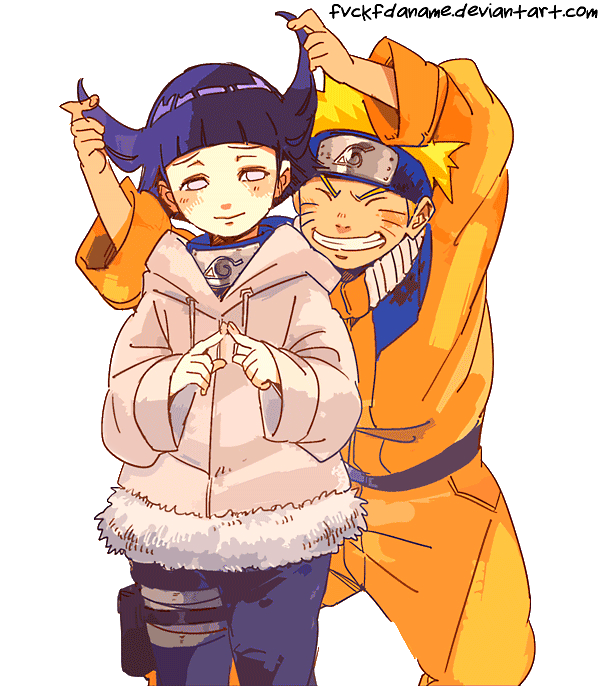 Naruto Uzumaki and Hinata Hyuuga