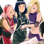 Sakura, Hinata and Ino The Last render