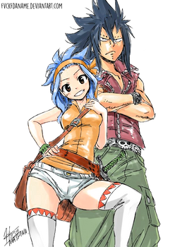 Levy and Gajeel