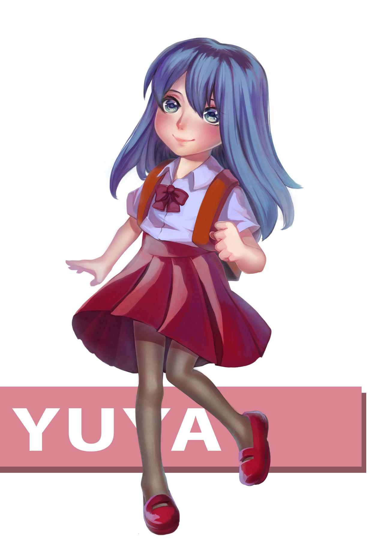 Yuka Structure Backdrop Original Character : Yuka by Inwzaharu on DeviantArt