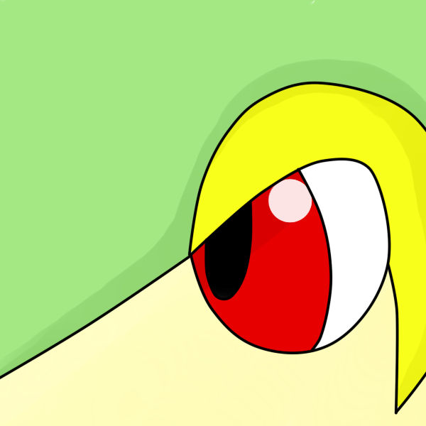 Snivy eye by SerperlyZ on DeviantArt
