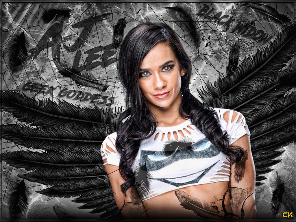 AJ Lee Wallpaper. by CaqybKhan1334 on DeviantArt
