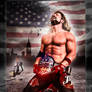 WWE US Champion AJ Styles Poster.