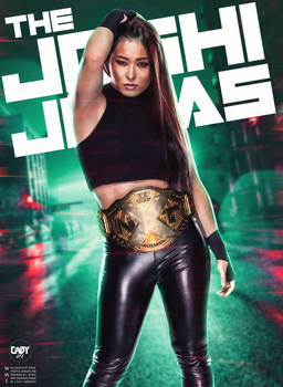 Io Shirai NXT Womens Champion Poster Version 2