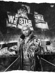 Wrestlemania 37 Poster ft The Rainmaker Okada V2.