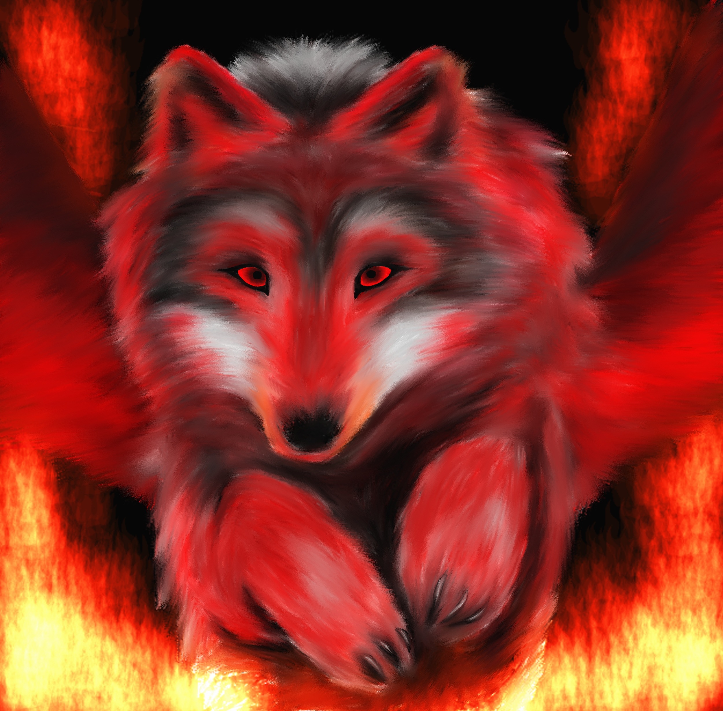 Fire Wolf