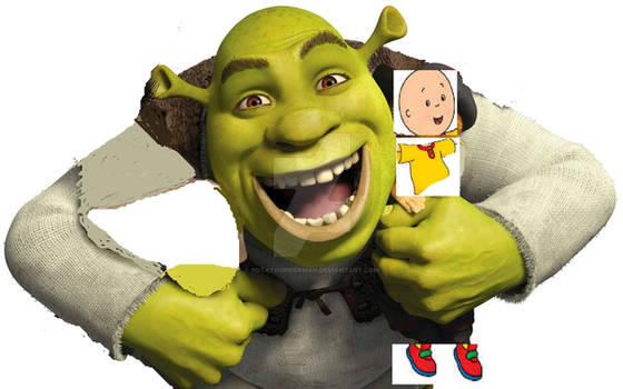 Shrek X Caillou