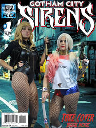 Gotham City Sirens - Black Canary - Harley Quinn