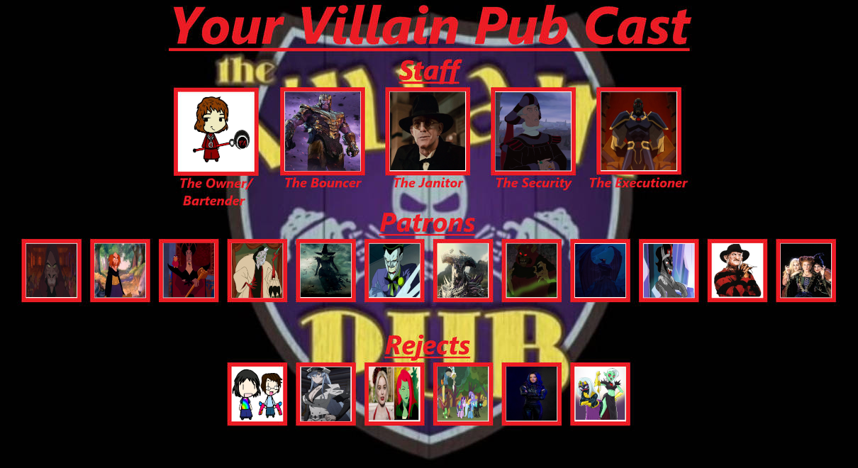 My Villain Pub (Legion of Doom Style) by thebigteamadventures on DeviantArt