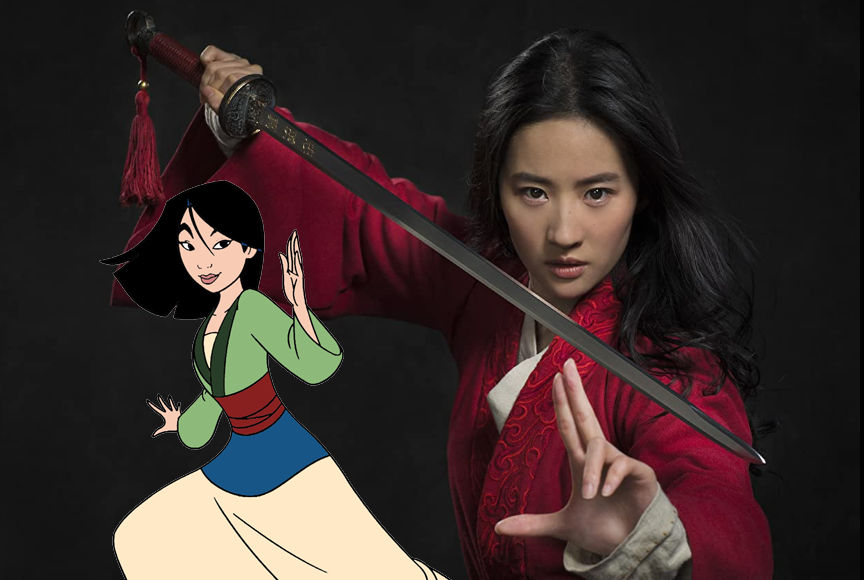 Mulan (Animated) And Mulan (LA) by thebigteamadventures on DeviantArt