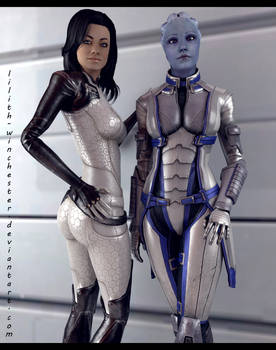 Miranda and Liara