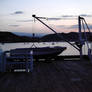 Boat On A Winch Point San Luis Pier APR 2005