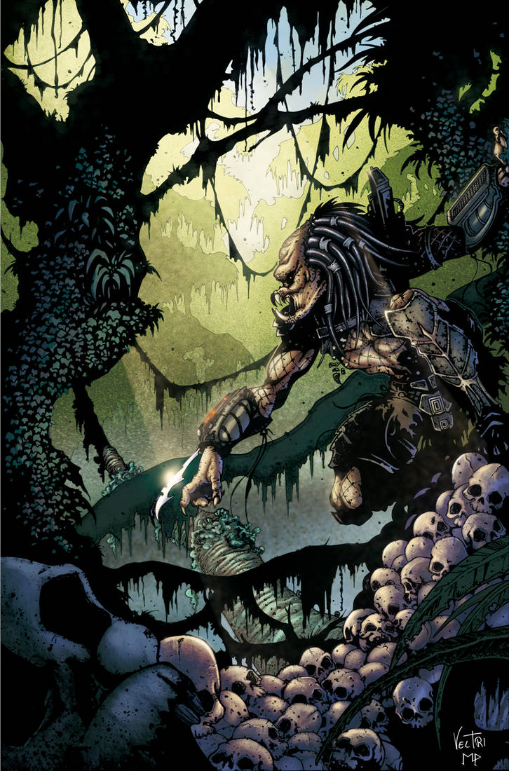 Predator pin-up color by MaxMariachi on DeviantArt