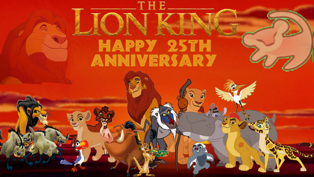 The Lion King 25th Anniversary (Updated) by LionAdventuresArt on DeviantArt