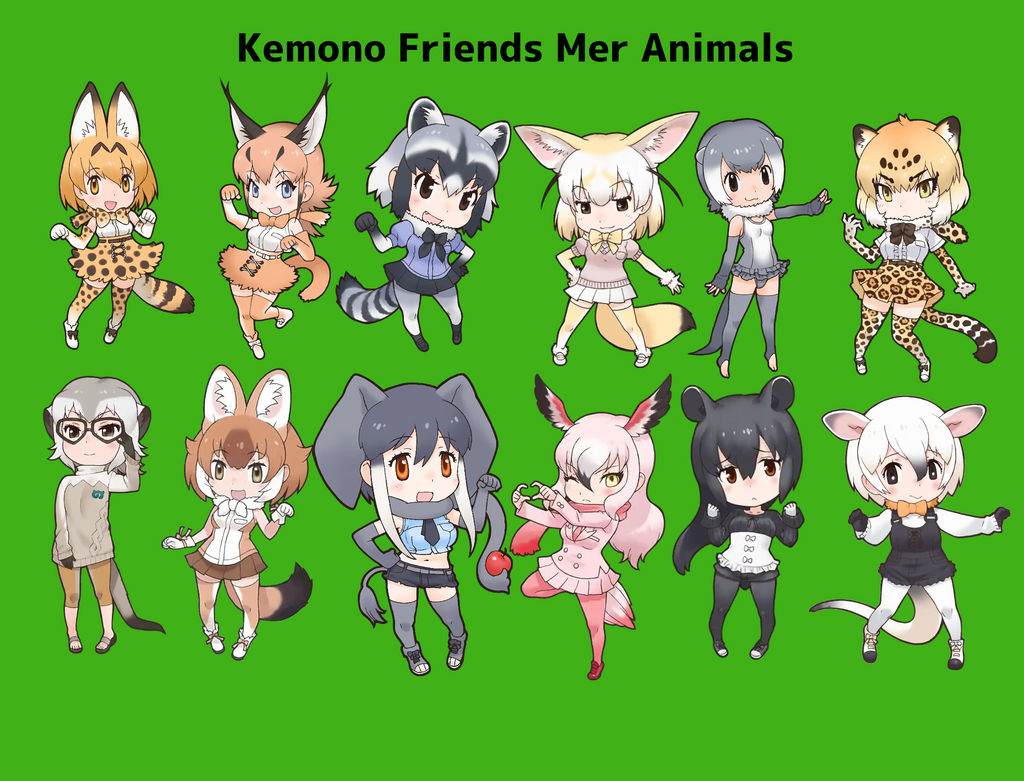 Kemono Friends Mer Animals by LionAdventuresArt on DeviantArt