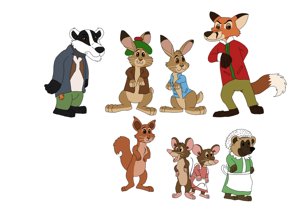 Disney Beatrix Potter characters by LionAdventuresArt on DeviantArt