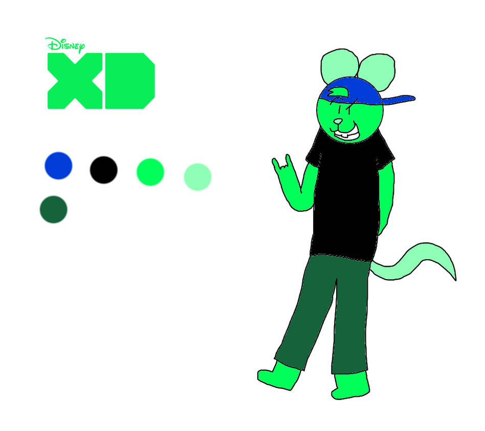 Disney XD as a mouse by blackjackson11 on DeviantArt