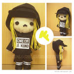 Gdragon One of a kind Plushie by kflows