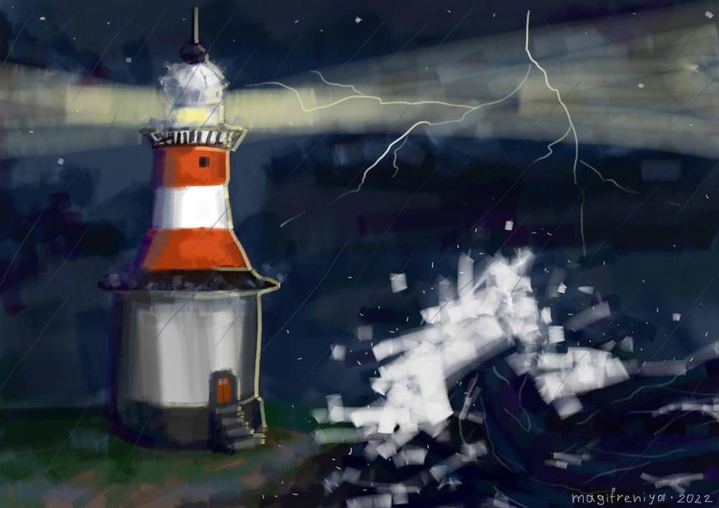 Lighthouse by magifreniya on DeviantArt