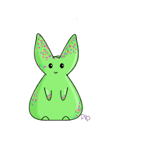 Green Sprinkle Bunny