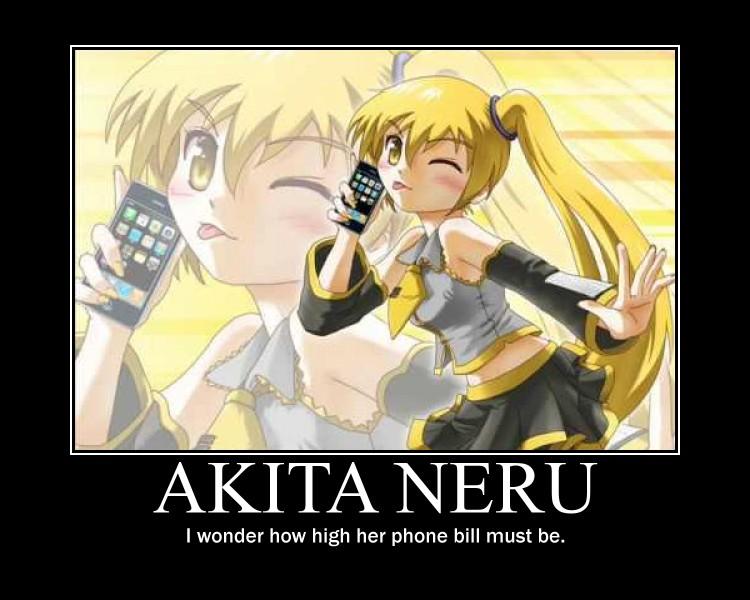 Neru Motivational poster