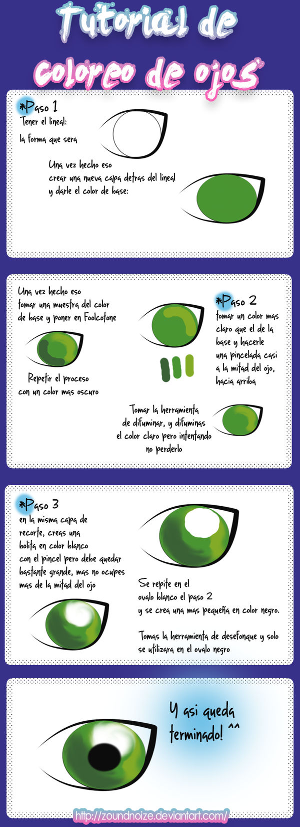 Tutorial coloreo de ojos en Photoshop