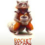Rocket Racoon and Groot Pot