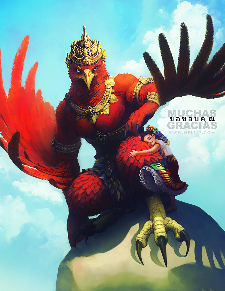 Thank you, Thailand! by nell-fallcard