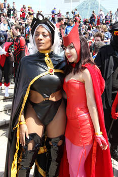 Scarlet Witch and Storm