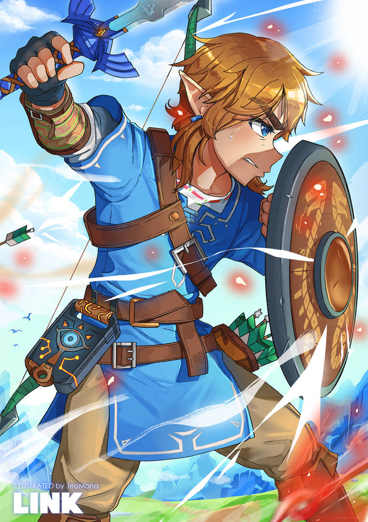 Link Breath Of The Wild By JeoMona On DeviantArt link-breath-of-the-wild-by-jeomona-on-deviantart