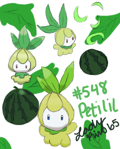 New Project Pokedex: #548 - Petilil