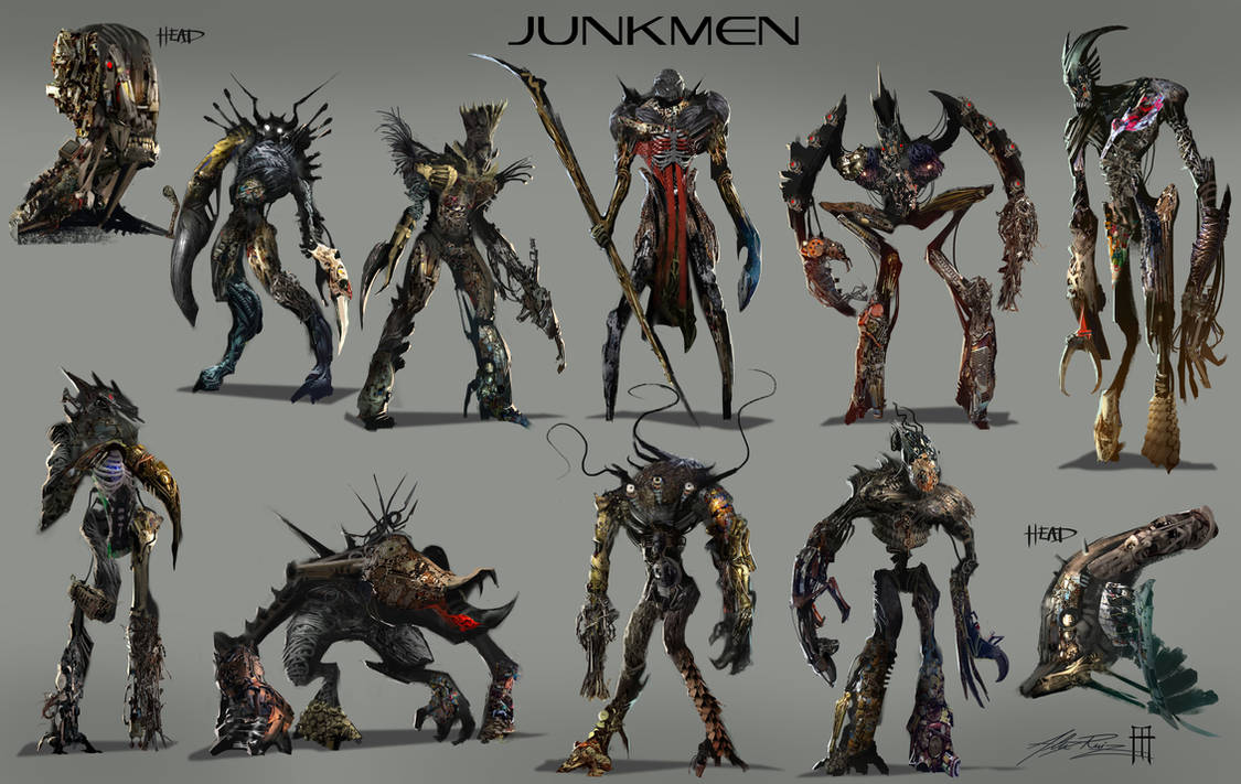 Junkmen by AlexRuizArt on DeviantArt