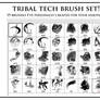 Tribal Tech Photoshop Brushes