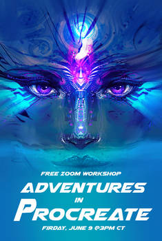 Adventures in Procreate FREE Zoom Workshop