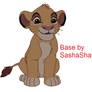 TLK base: cub Simba sitting