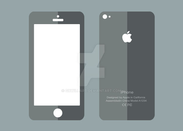 iPhone-Design by GXWillart on DeviantArt