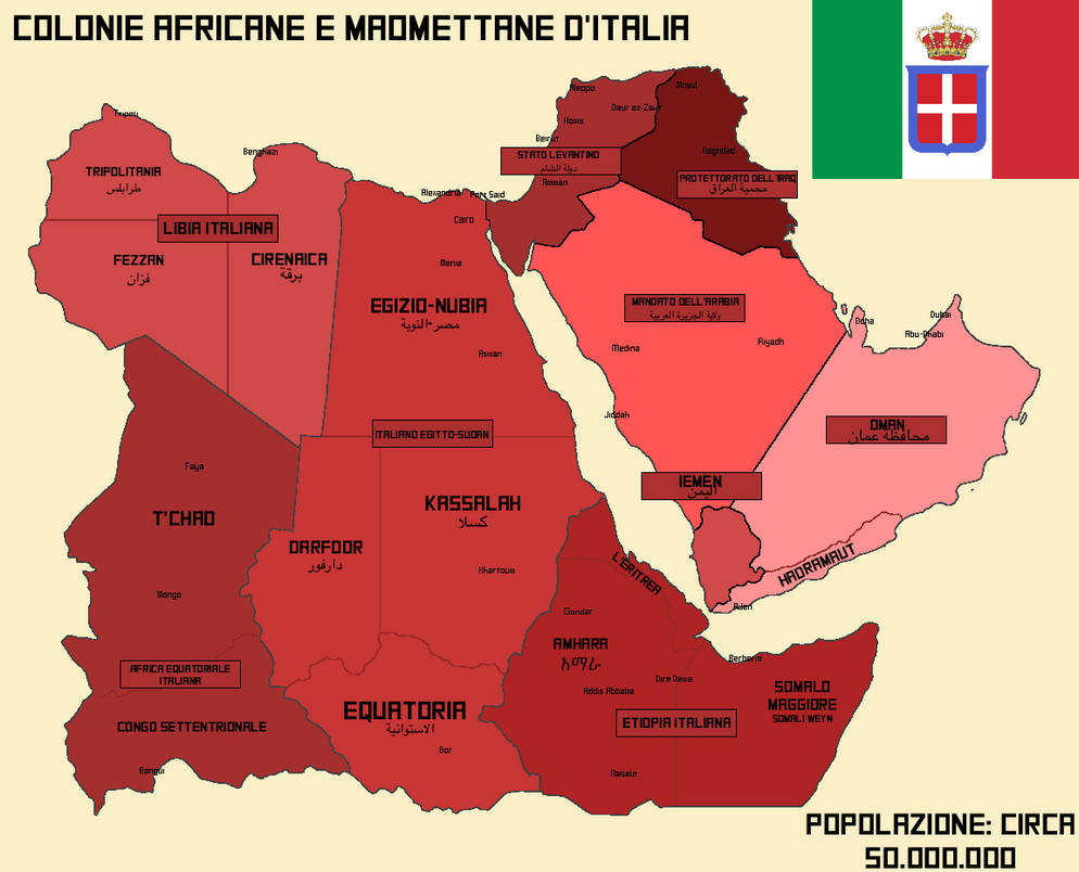 The African And Arabic Colonies Of Italy 1938 By CoruscantTourist On the-african-and-arabic-colonies-of-italy-1938-by-coruscanttourist-on
