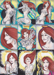 Witchblade Sketch Cards