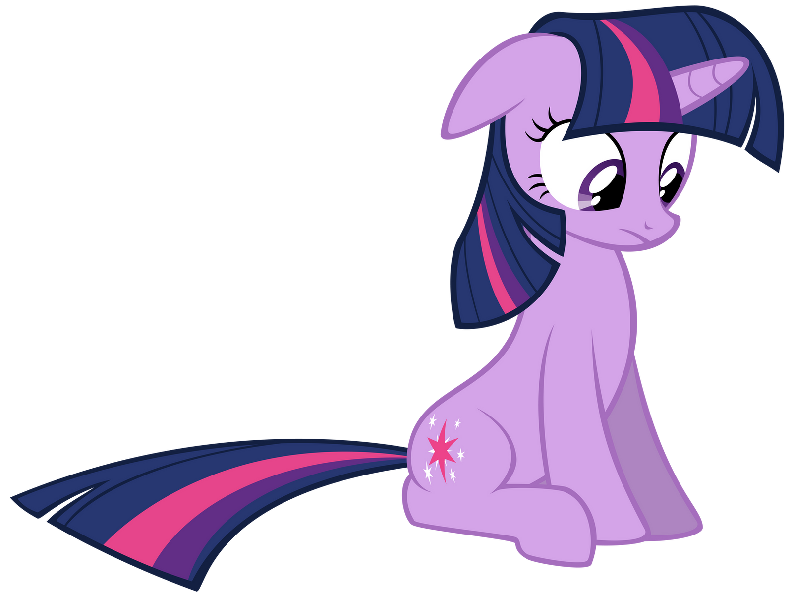 Staring Twilight Sparkle