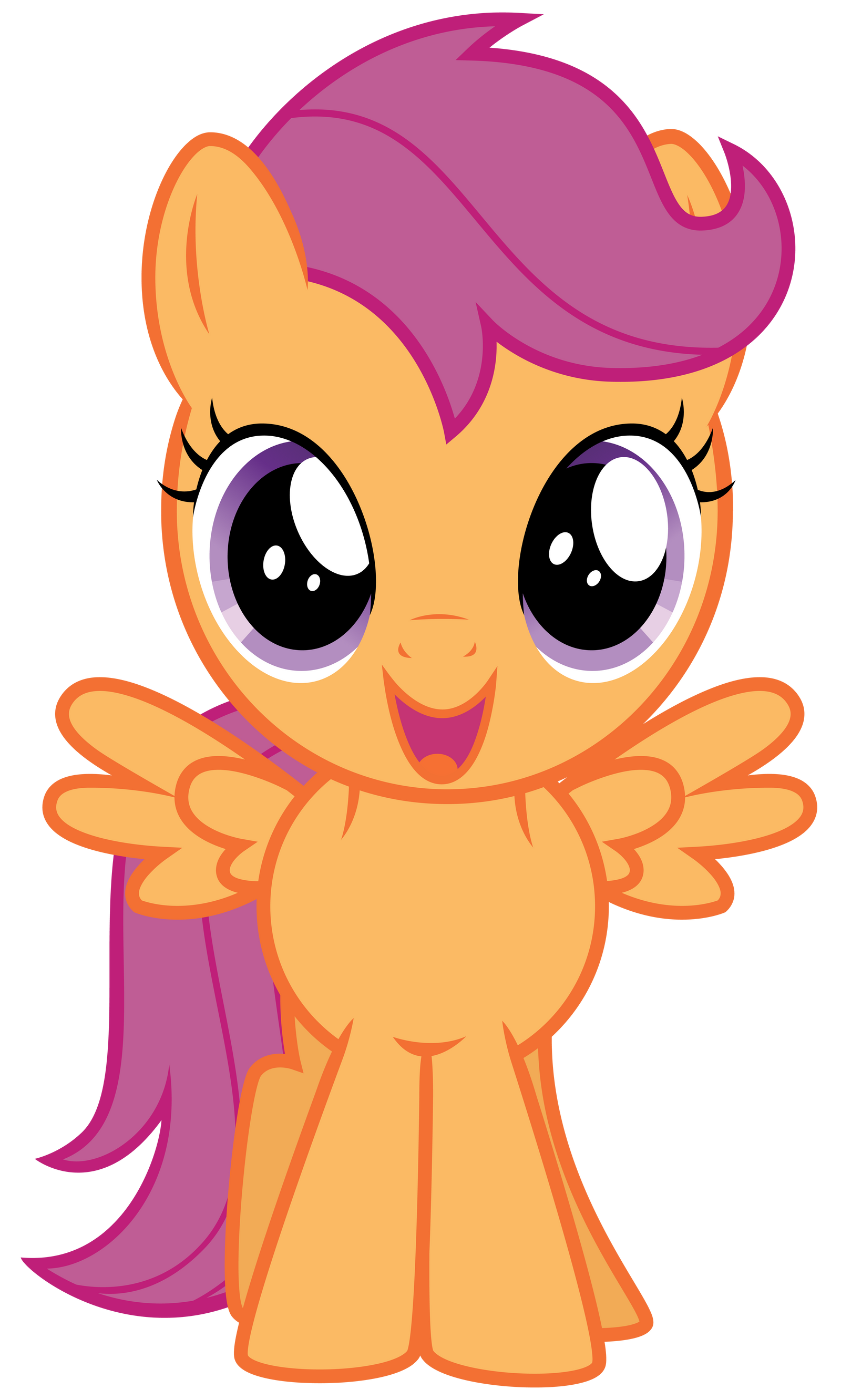 Excited Scootaloo by thatguy1945