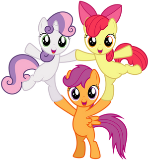 Cutie Mark Crusaders - Pyramid