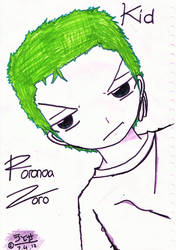 Kid Roronoa Zoro