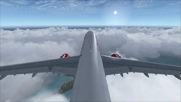 Air Berlin A321 Tail View