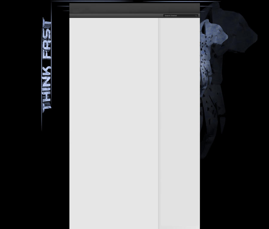 Think Fast Background Think fast icy background by ThinkFastDesigns on DeviantArt